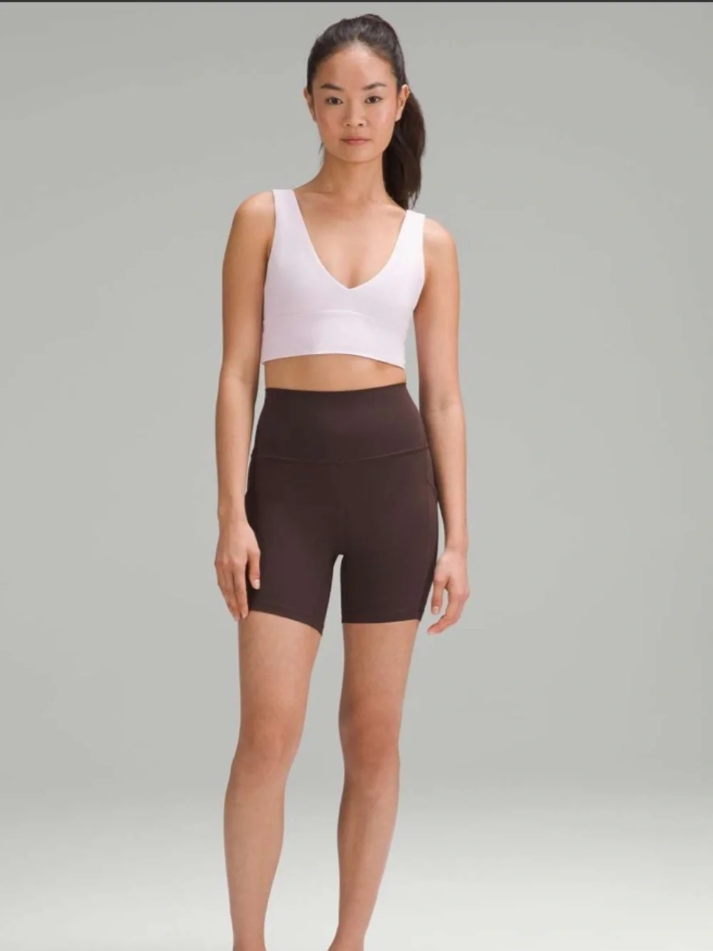 Lululemon🍋align V Neck Bra size 14 Meadowsweet Pink NWT 🥰